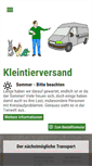 Mobile Screenshot of kleintierversand.de